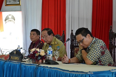 Sondakh Seriusi Perkembangan Sektor Perpajakan di Bitung